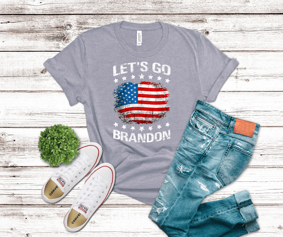 Let's Go Brandon American Flag | DTF
