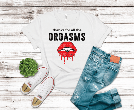 Thanks For All The Orgasms | DTF