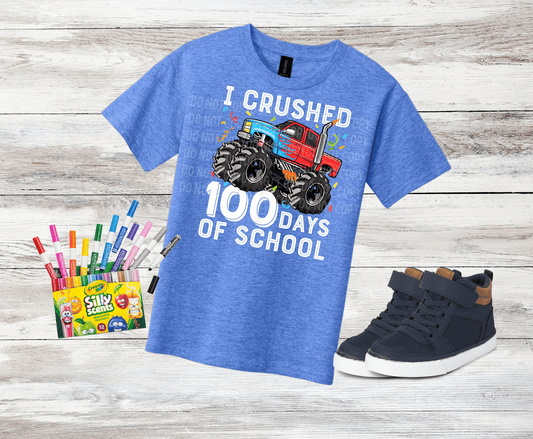 Monster Truck 100 Days Of School | DTF