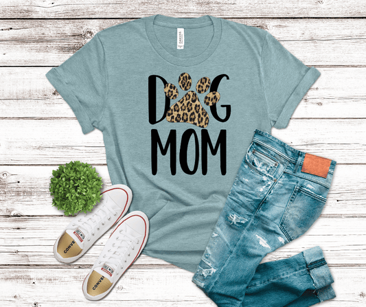 Dog Mom Leopard | DTF - Griffin Expressions