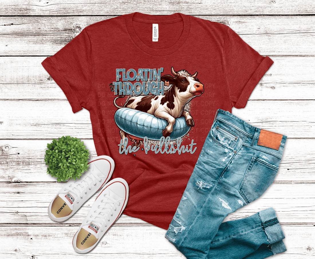 Floating Cow | DTF – Griffin Expressions