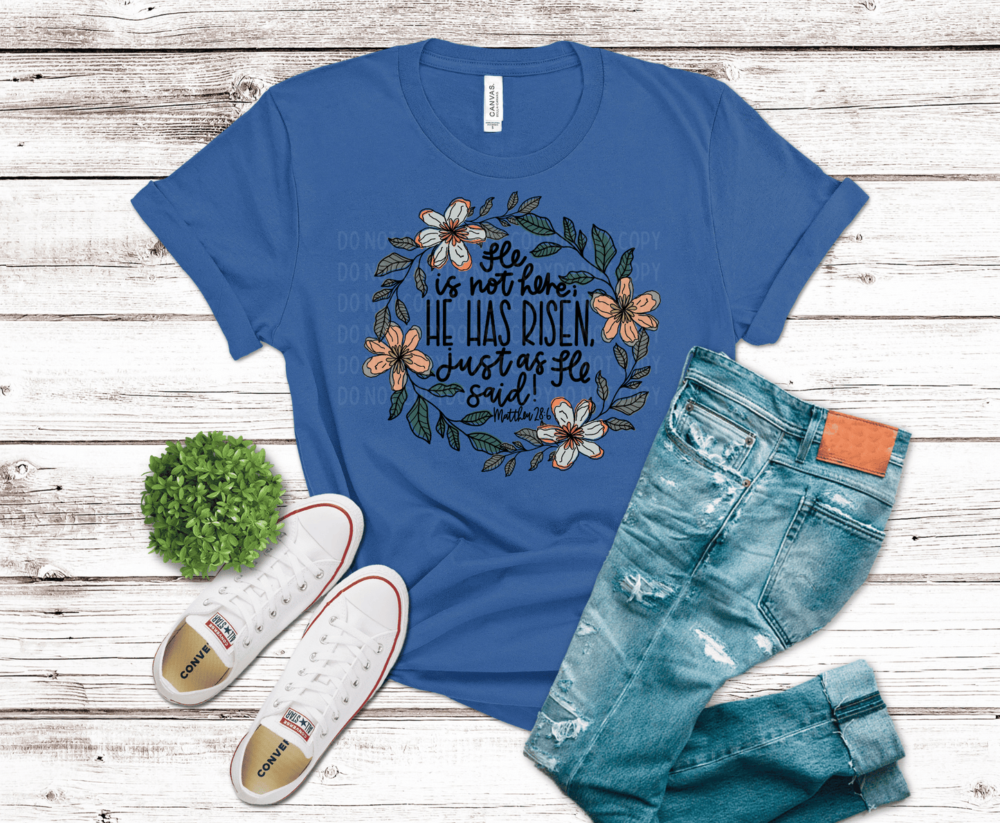 Premade DTF Transfer Gang Sheet For Graphic Tees | Easter Religious