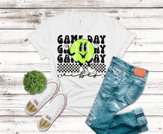Game Day Vibes Tennis | DTF - Griffin Expressions
