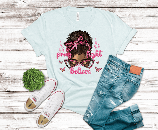 Pray Fight Believe | DTF - Griffin Expressions
