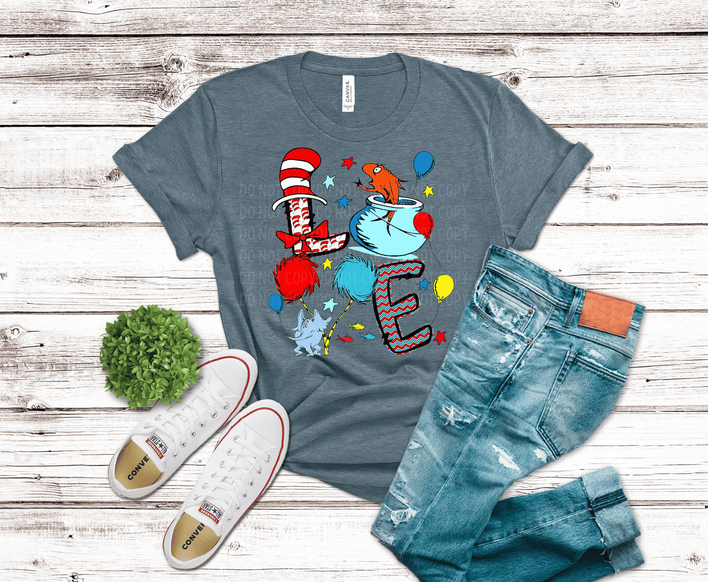 Premade DTF Transfer Gang Sheet For Graphic Tees | Reading Rocks - Griffin Expressions