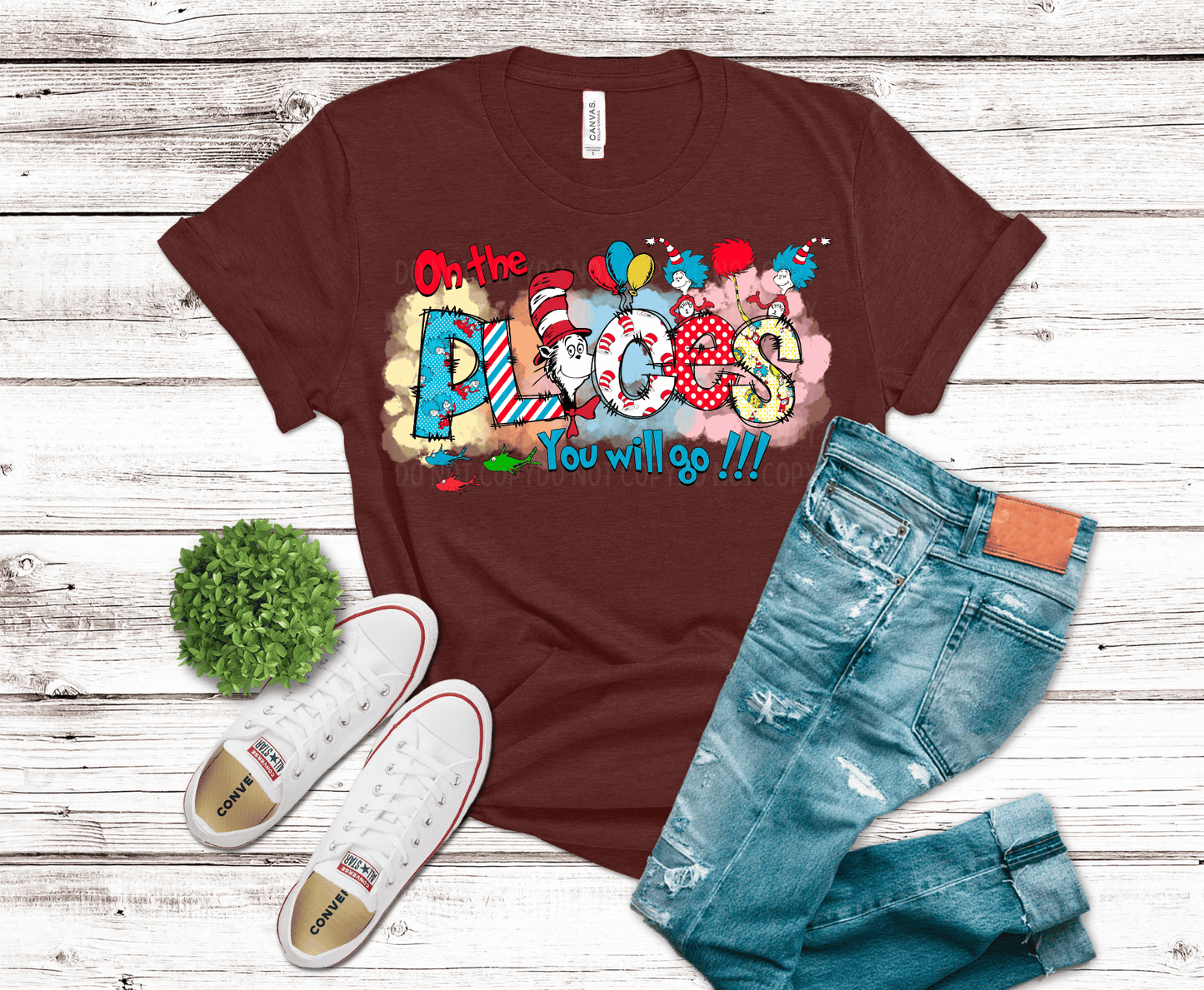 Premade DTF Transfer Gang Sheet For Graphic Tees | Reading Rocks - Griffin Expressions