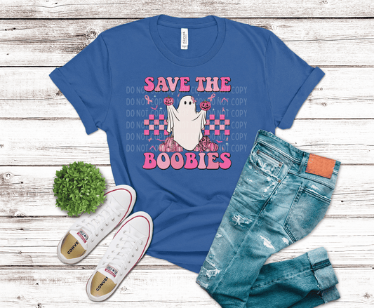 Save The Boobies Pumpkins | DTF - Griffin Expressions