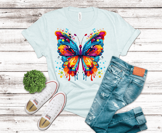 Watercolor Butterfly | DTF - Griffin Expressions