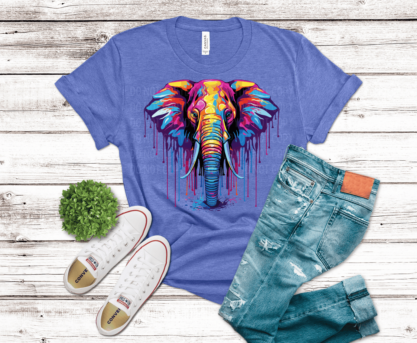 Watercolor Elephant | DTF - Griffin Expressions