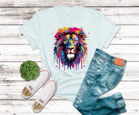 Watercolor Lion | DTF