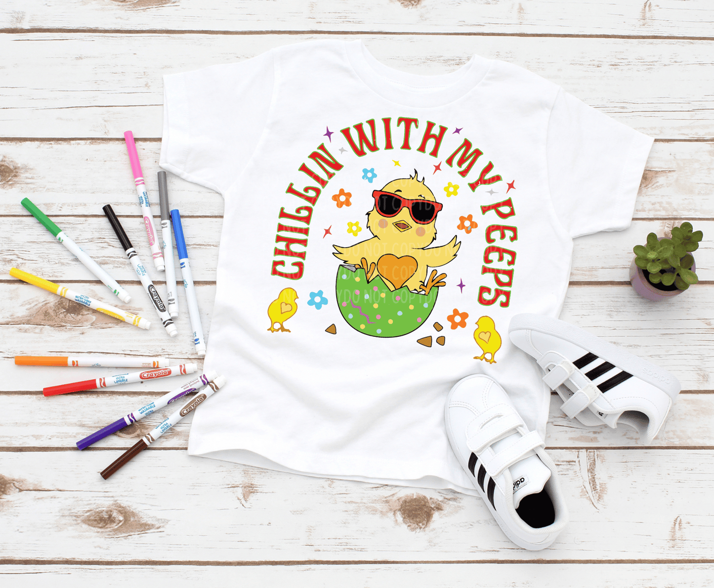 Premade DTF Transfer Gang Sheet For Graphic Tees | Youth Easter