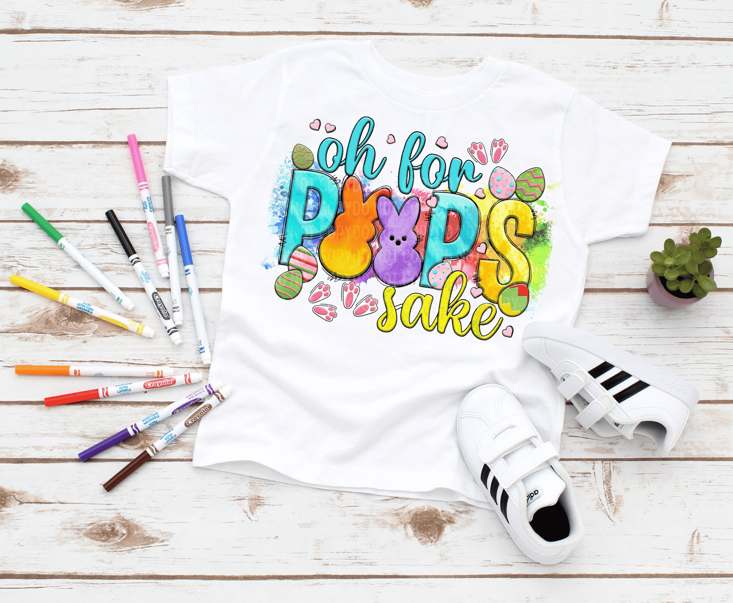 Premade DTF Transfer Gang Sheet For Graphic Tees | Youth Easter