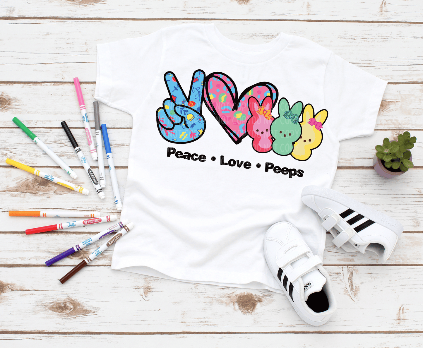 Premade DTF Transfer Gang Sheet For Graphic Tees | Youth Easter