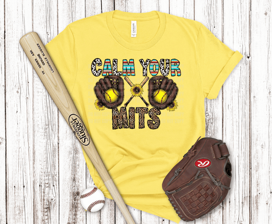 Softball Calm Your Mits | DTF