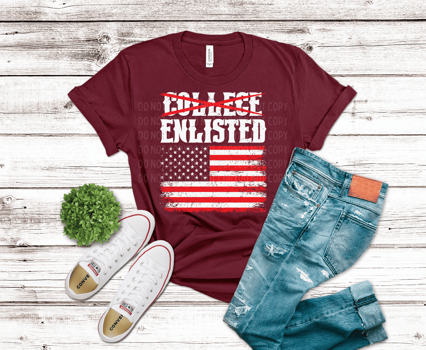 Enlisted Flag | DTF