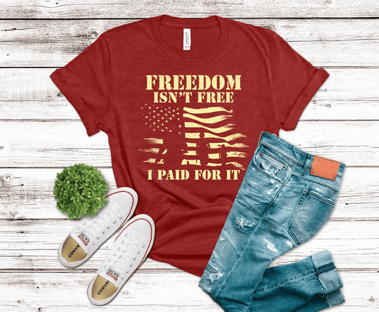 Freedom Isn't Free | DTF