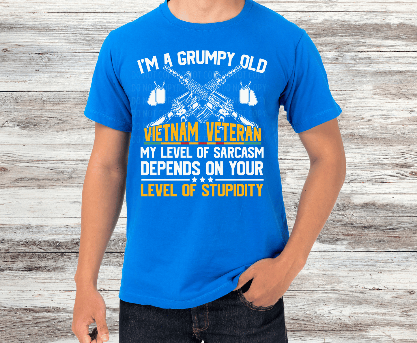 I'm A Grumpy Vietnam Veteran | DTF - Griffin Expressions