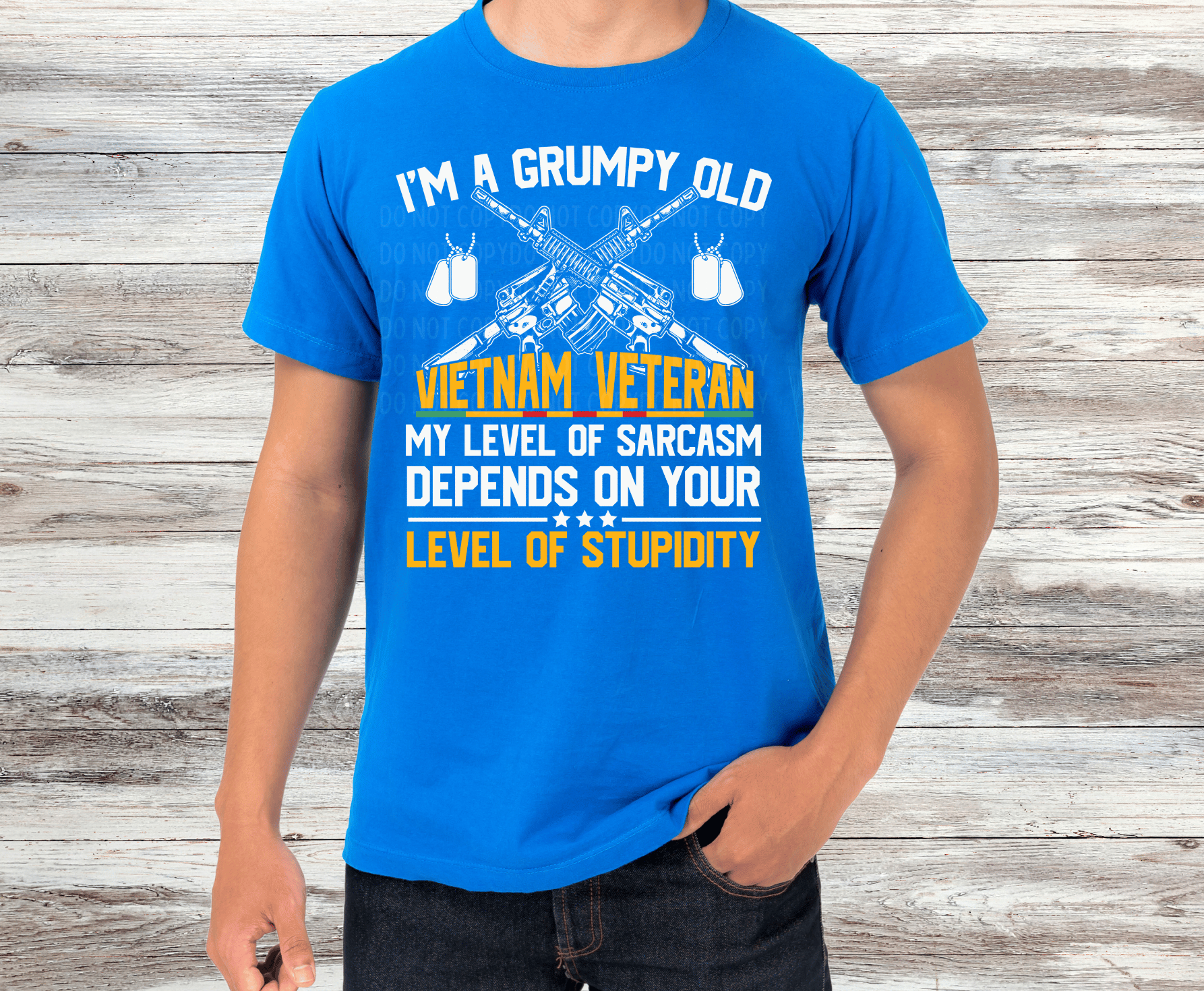 I'm A Grumpy Vietnam Veteran | DTF - Griffin Expressions