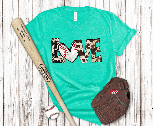 Love Baseball Cowhide | DTF - Griffin Expressions