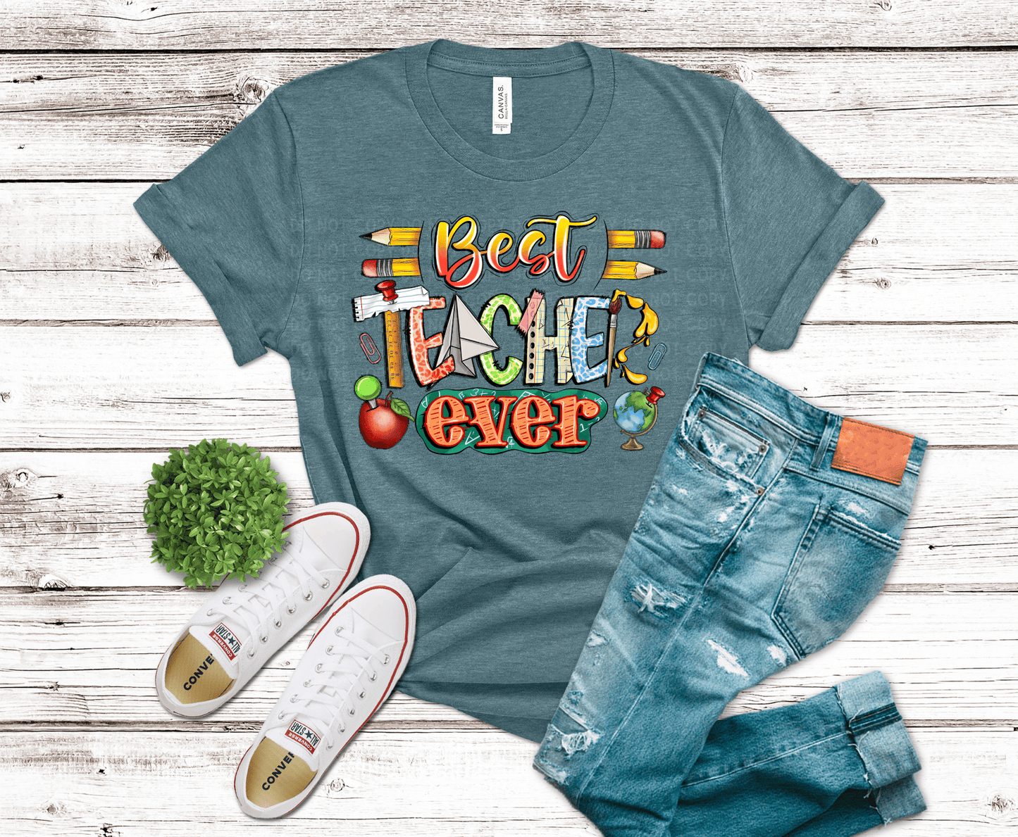 Teacher | Dollar Deals DTF Transfer Gang Sheet For Graphic Tees