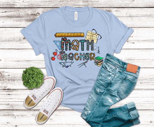 Math Teacher | DTF - Griffin Expressions