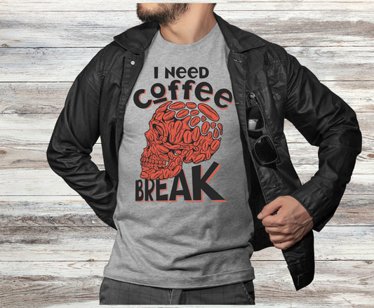Skull Coffee Break | DTF