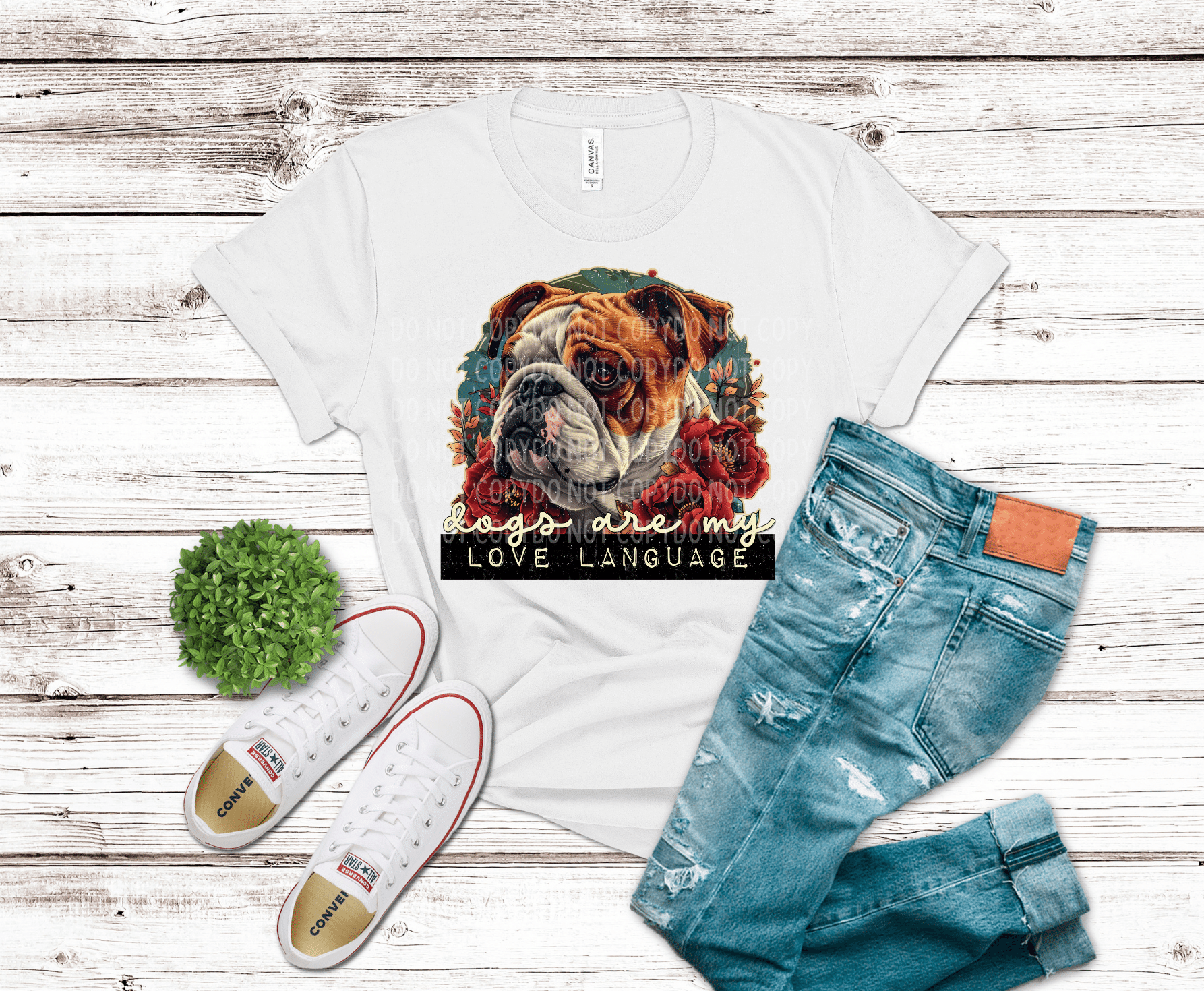 Bulldog Love Language | DTF - Griffin Expressions