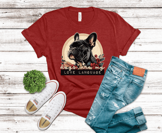 French Bulldog Love Language | DTF