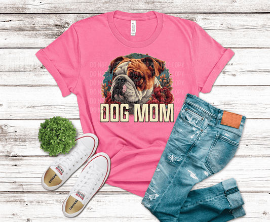 Dog Mom Bulldog | DTF - Griffin Expressions