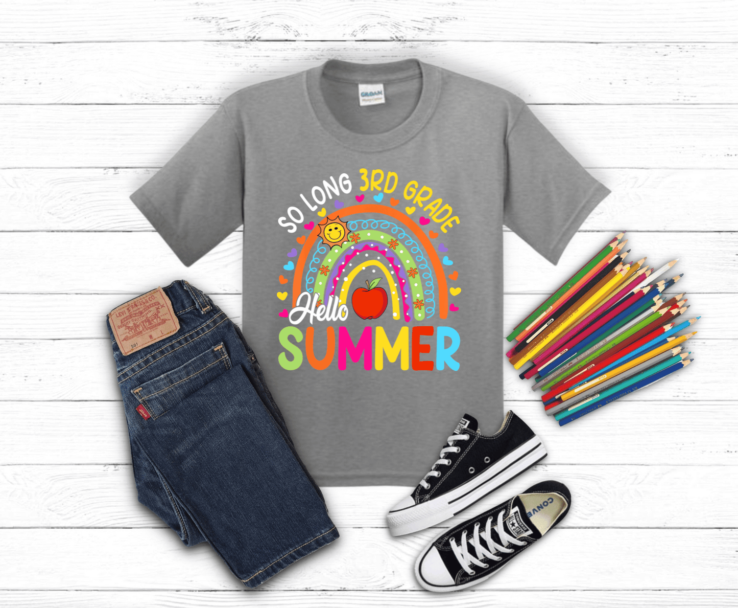 So Long 3rd Grade | DTF - Griffin Expressions