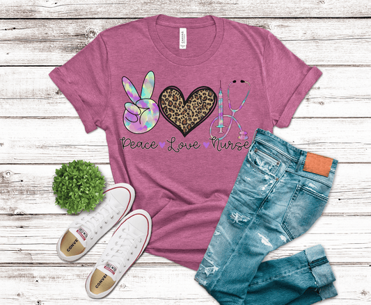 Peace Love Nurse | DTF - Griffin Expressions