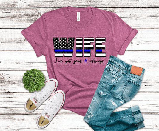 Police Wife | DTF - Griffin Expressions
