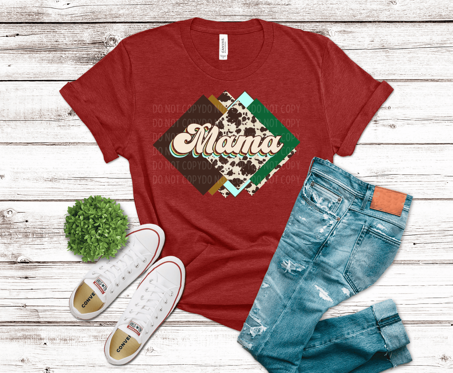 Cow Print Mama | DTF