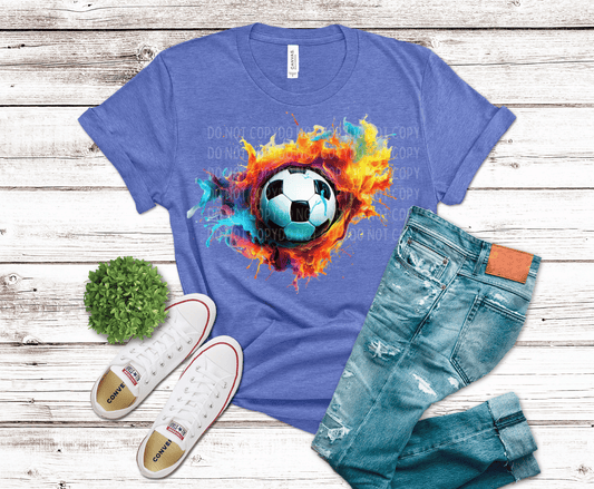 Soccer Watercolor | DTF - Griffin Expressions