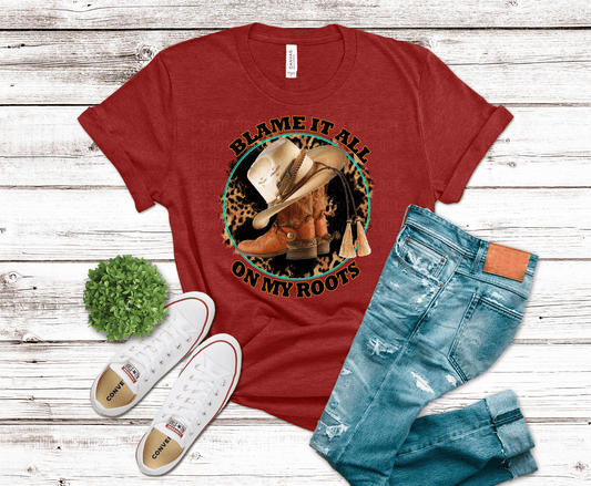 Blame It All On My Boots | DTF