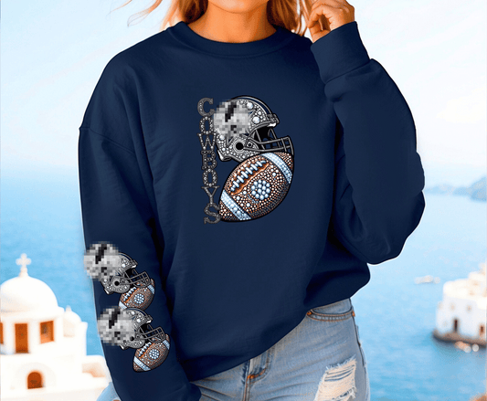 Cowboys Bling 2 with Sleeve | DTF