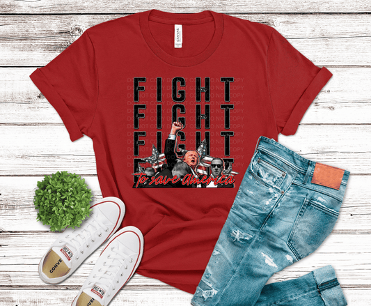 Fight To Save America Trump | Tee