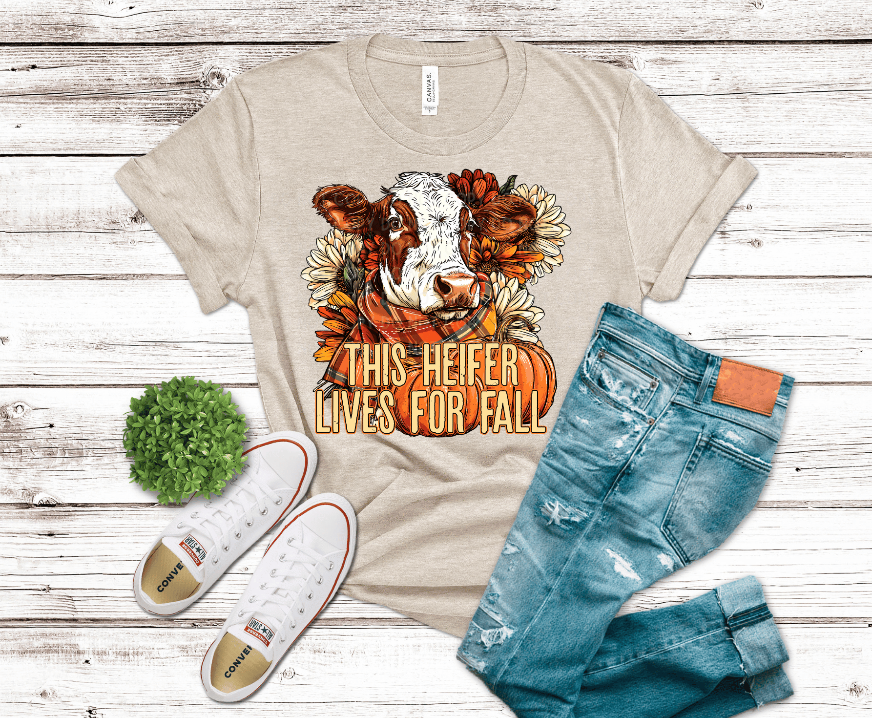 This Heifer Lives For Fall | DTF - Griffin Expressions