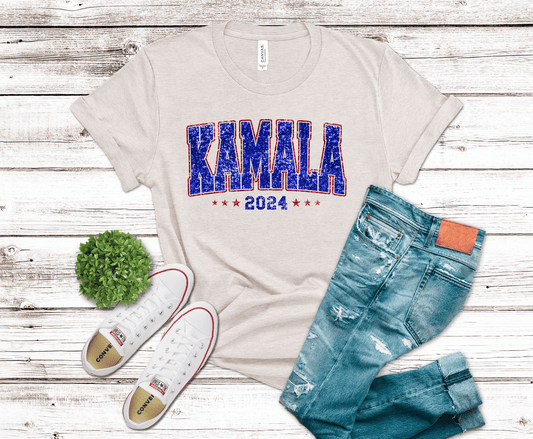 Glitter Kamala | DTF