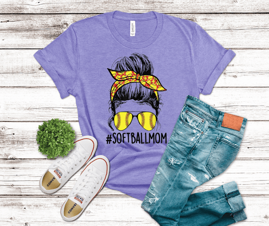 Softball Mom | DTF - Griffin Expressions