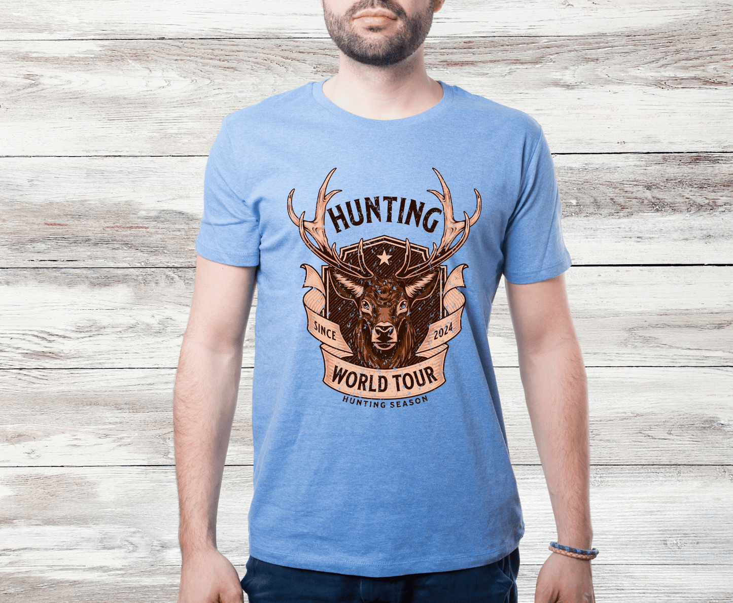 Premade DTF Transfer Gang Sheet For Graphic Tees | Hunt & Fish