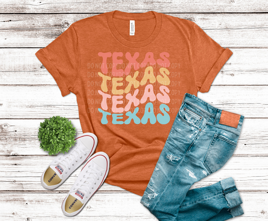 Texas Wavy |  DTF