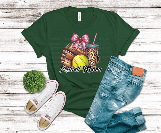 Softball Mama | DTF - Griffin Expressions