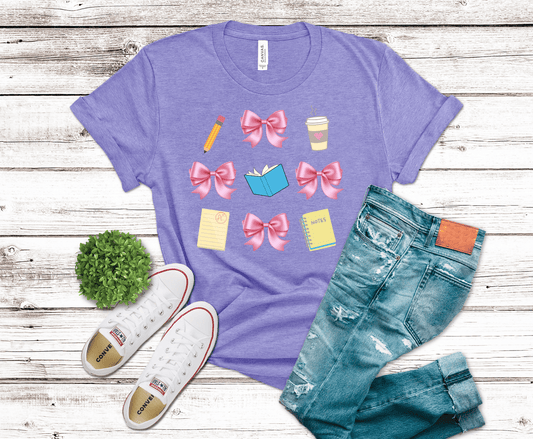 Teacher Bow Coquette | DTF