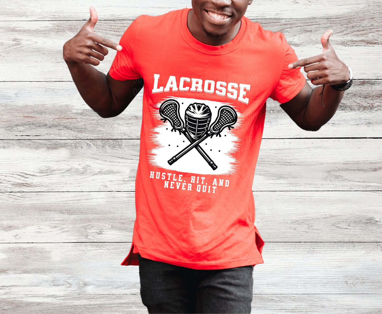 Premade DTF Transfer Gang Sheet For Graphic Tees | Lacrosse