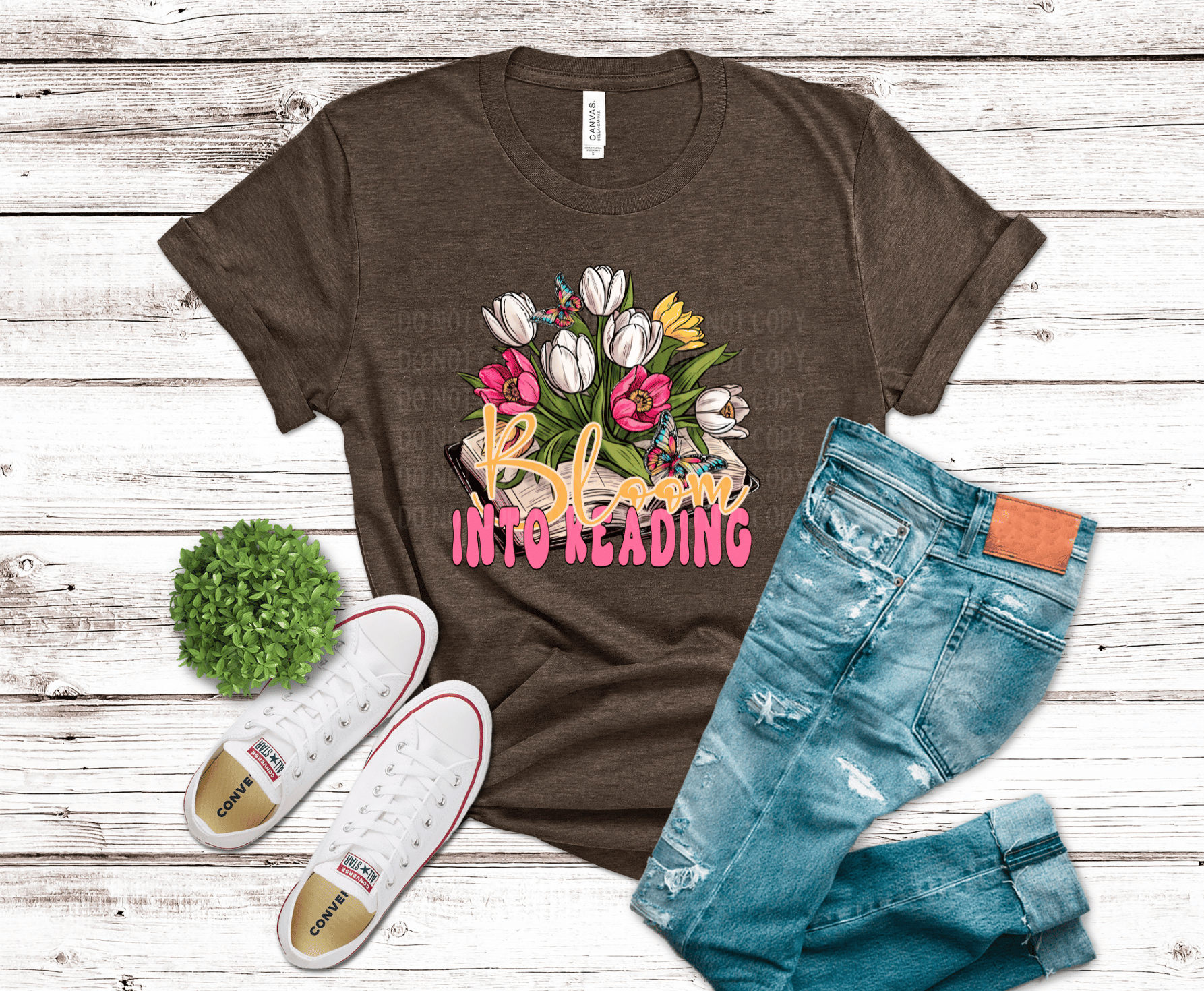 Bloom Into Reading | DTF - Griffin Expressions