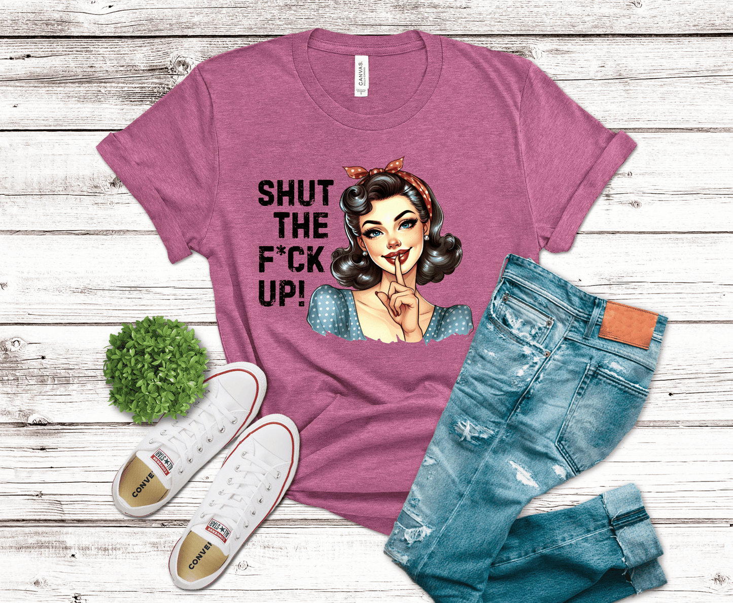 Premade DTF Transfer Gang Sheet For Graphic Tees| Sarcastic Lady
