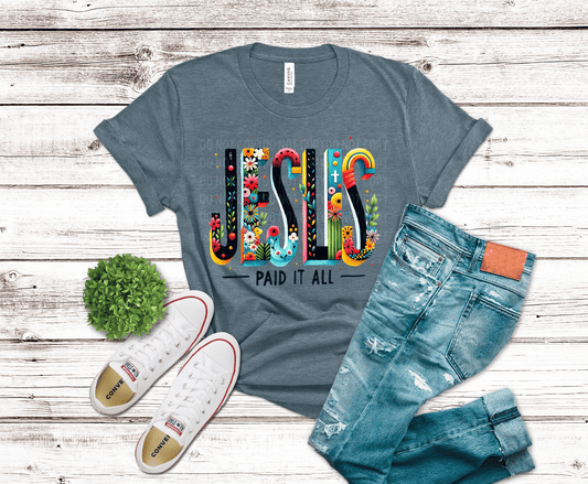 Colorful Jesus | DTF