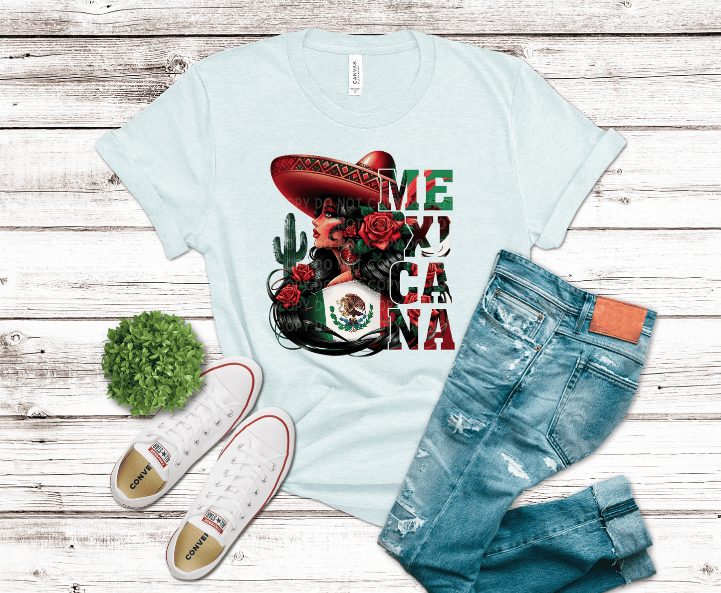 Premade DTF Transfer Gang Sheet For Graphic Tees| Mexico