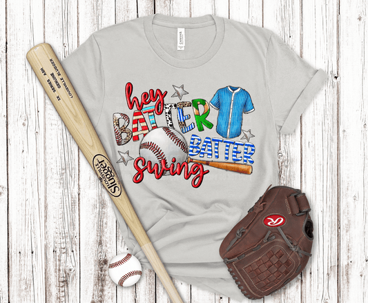 Hey Batter Batter | DTF Heat Transfer